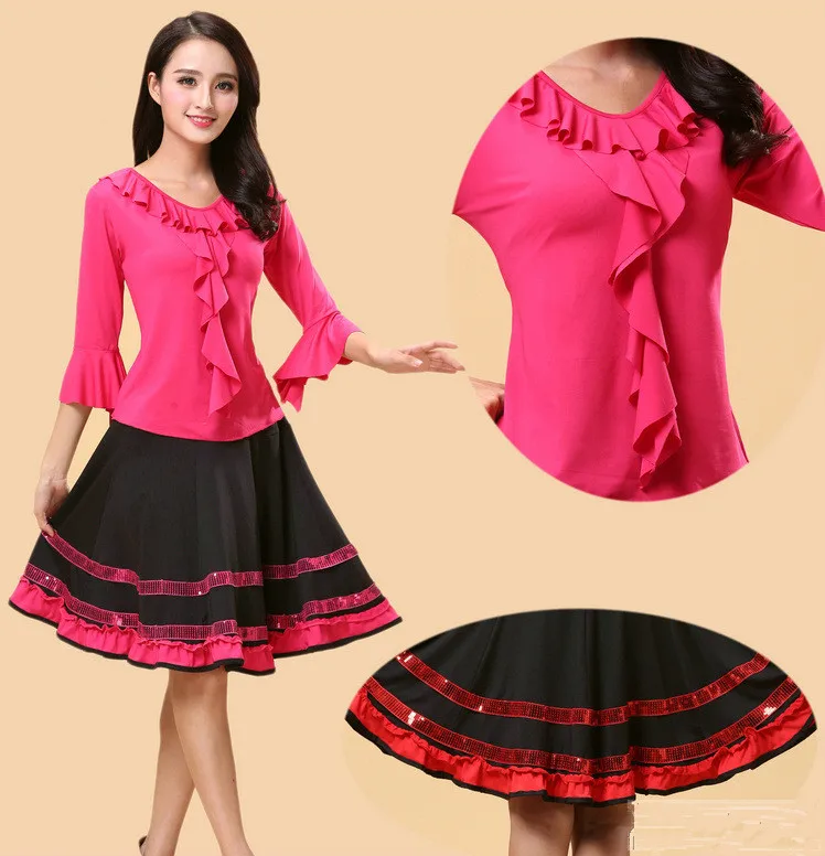 Платье для латинских танцев сценического выступления женщин соревнований