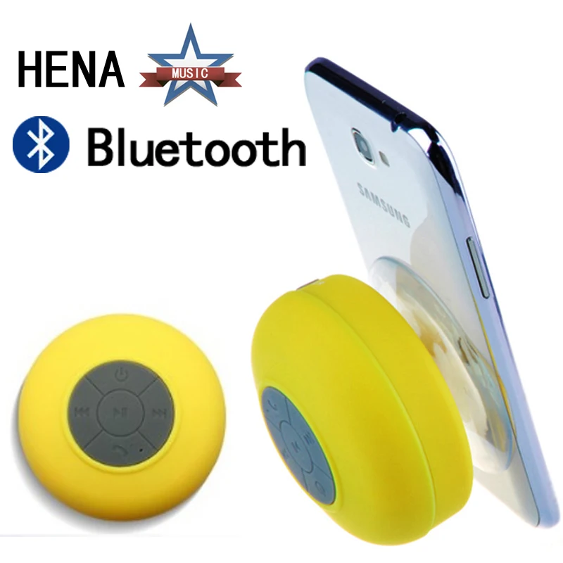 Хена большие скидки высокое качество водонепроницаемый динамик bluetooth sucker