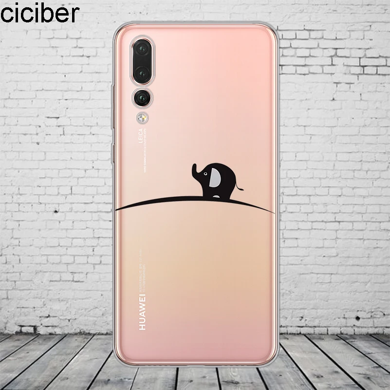 Ciciber Тотем Одуванчик чехол со слоном для huawei P30 P20 P10 P9 P8 Lite Pro Plus P smart мягкий чехол для телефона TPU оболочка