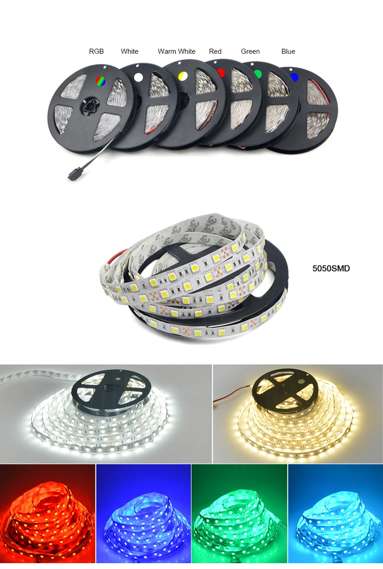 5 м 300 светодиодный s 12 В Кухонные светильники водонепроницаемый RGB светодиодный светильник яркость светодиодный лента под шкаф декоративный светильник s