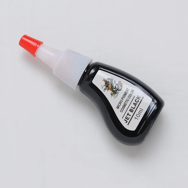2 шт./лот струйная черная Перманентная тату макияж Чернила для бровей и губ Макияж