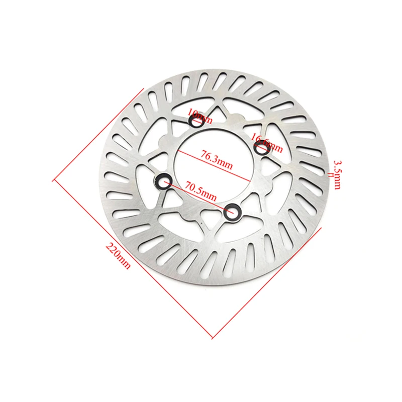 XLSION Aftermarket мотоцикла 220 мм фотоболты для 50cc 110cc 125cc 140cc 150cc 160cc SDG колесо питбайк-байк