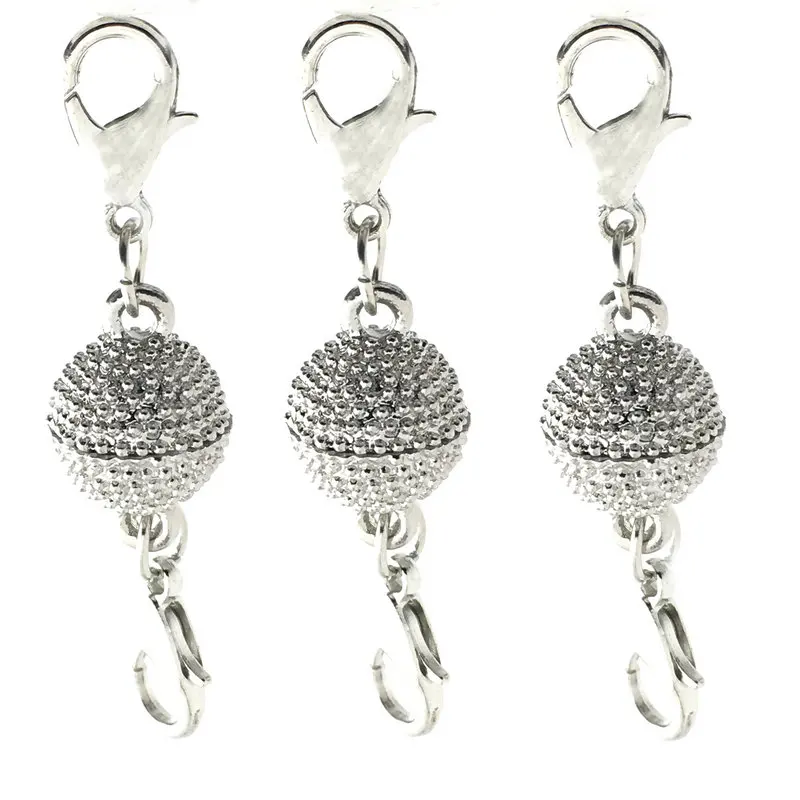 

2 Lobster Buckle Magnet Buckle DIY Necklace Bracelet Connector Jewelry Accessories