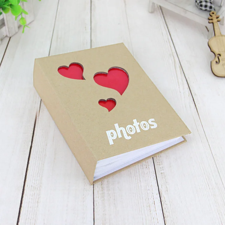 6-дюймовые модные милые фотоальбомы ручной работы Эйфелева башня с клевером для