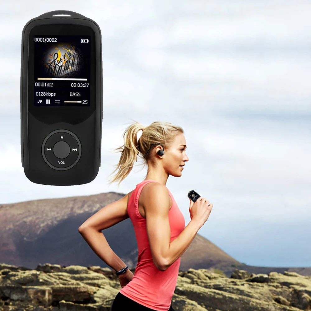 Обновленная версия Bluetooth MP3 музыкальный плеер Hifi без потерь звук с fm радио (легко