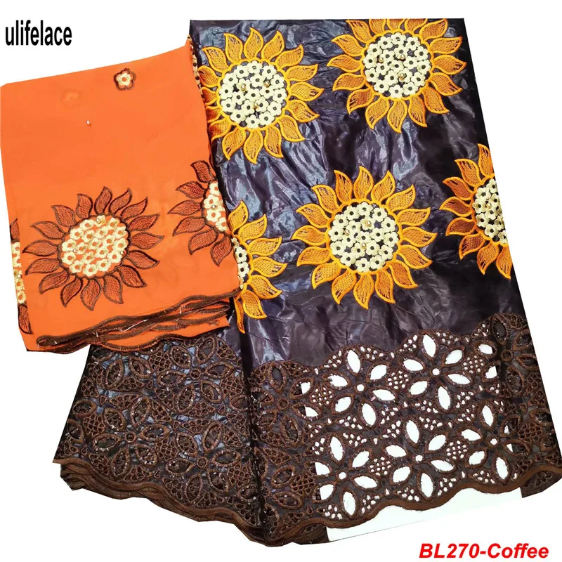 

Beautifical Royal blue African bazin riche getzner high quality Hand cut Beaded Cotton embroidered jacquard lace fabrics BL-270