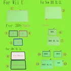 Для новых 3DS XL LL WIIU, панель Стекло Замена ЖК-дисплей сенсорный Экран аналогово-цифровой преобразователь для Nintendo DS защитное устройство для объектива для NDSI XL LL