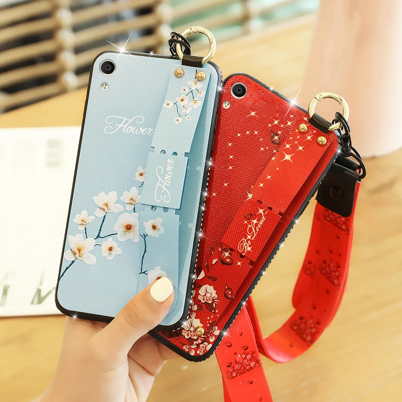 Силиконовый чехол для телефона Huawei Honor 10 8 9 Lite 9i 6X 7A 7C 7X 8A 8X Max с ремешком на шее