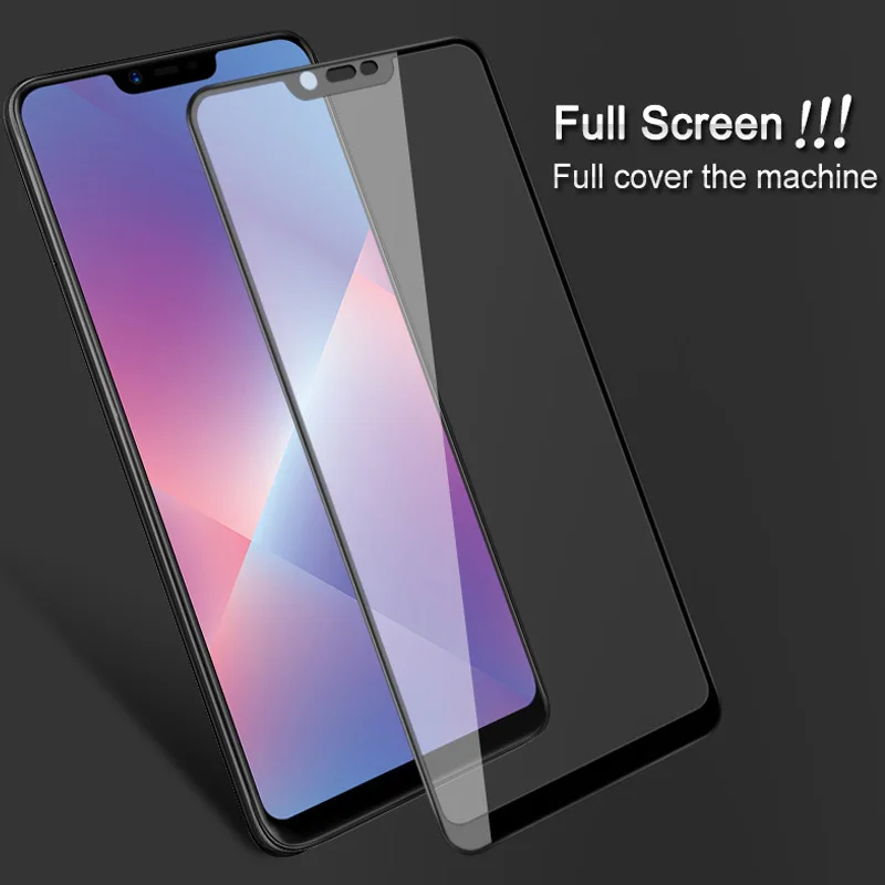 2 шт. 3D закаленное стекло для OPPO AX5 полное покрытие экрана Защитная пленка |