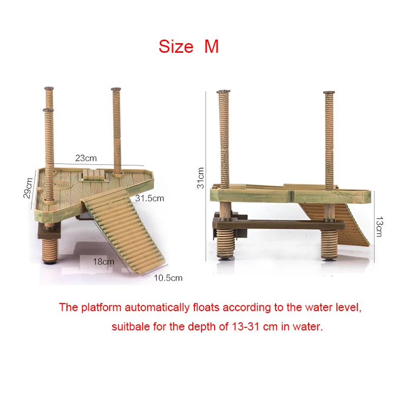 Aquarium Turtle Island Basking Platform Tank Floating For Climbing Reptile Supplies | Дом и сад