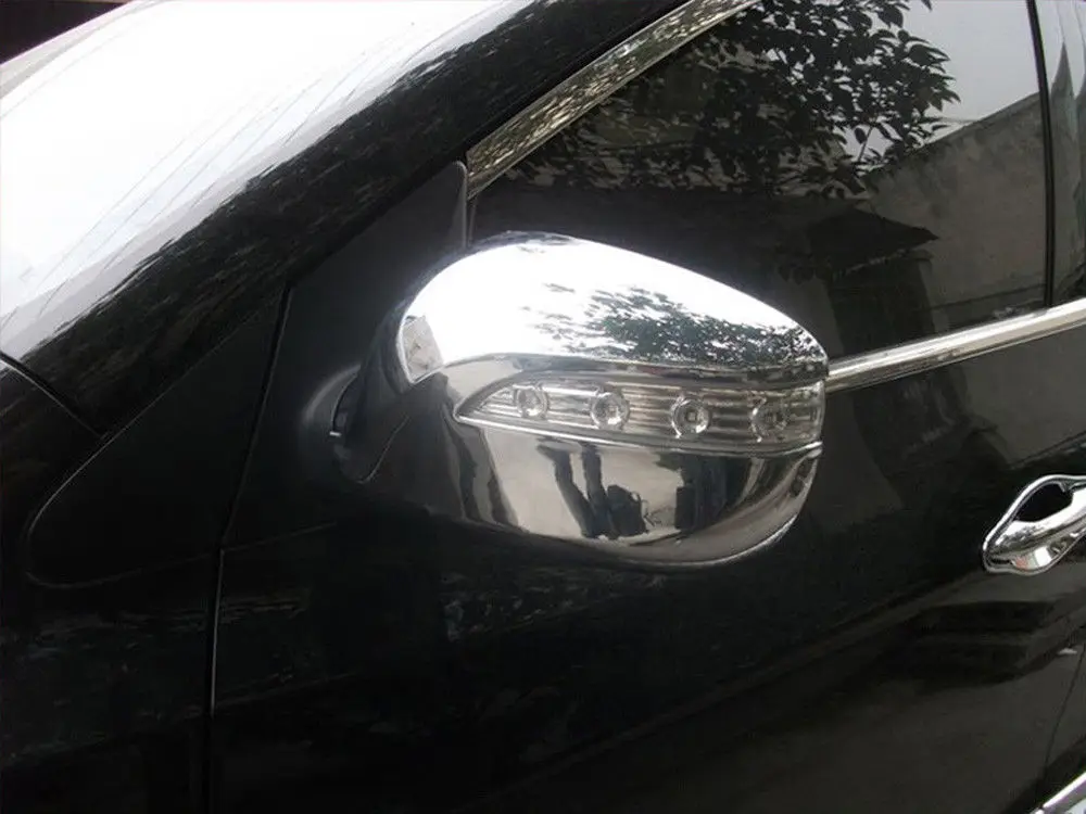 Хромированные боковые зеркала заднего вида для Hyundai Tucson ix35 2010 2012 2013|Хромирование|