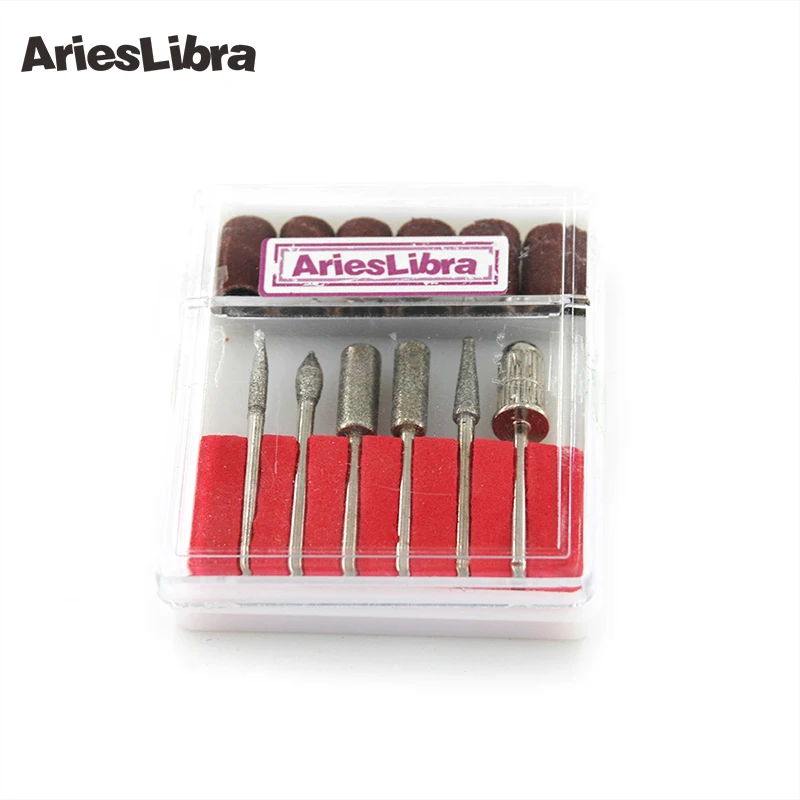 Профессиональный набор для маникюра arislibra 6 шт. пилка электрической дрели и