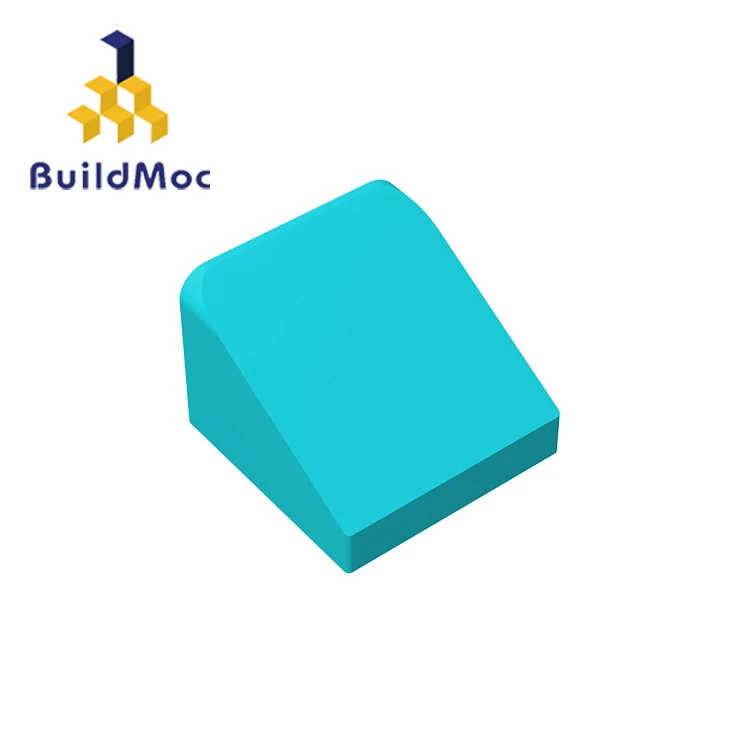 BuildMOC склон 30 1x1x2/3 кирпич Technic changever Catch для строительных блоков части DIY развивающие творческие подарочные игрушки