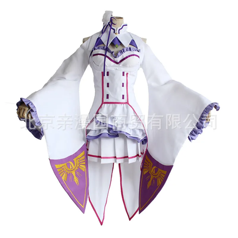 Emilia Re: Alien life с царапин cos костюмы для косплея love live Эльф на полке|Костюмы из