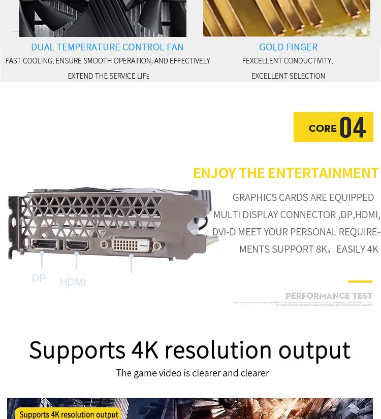 VEINEDA видеокарта GTX1050 2G DDR5 игровые видеокарты для nVIDIA Geforce GTX Hdmi Dvi