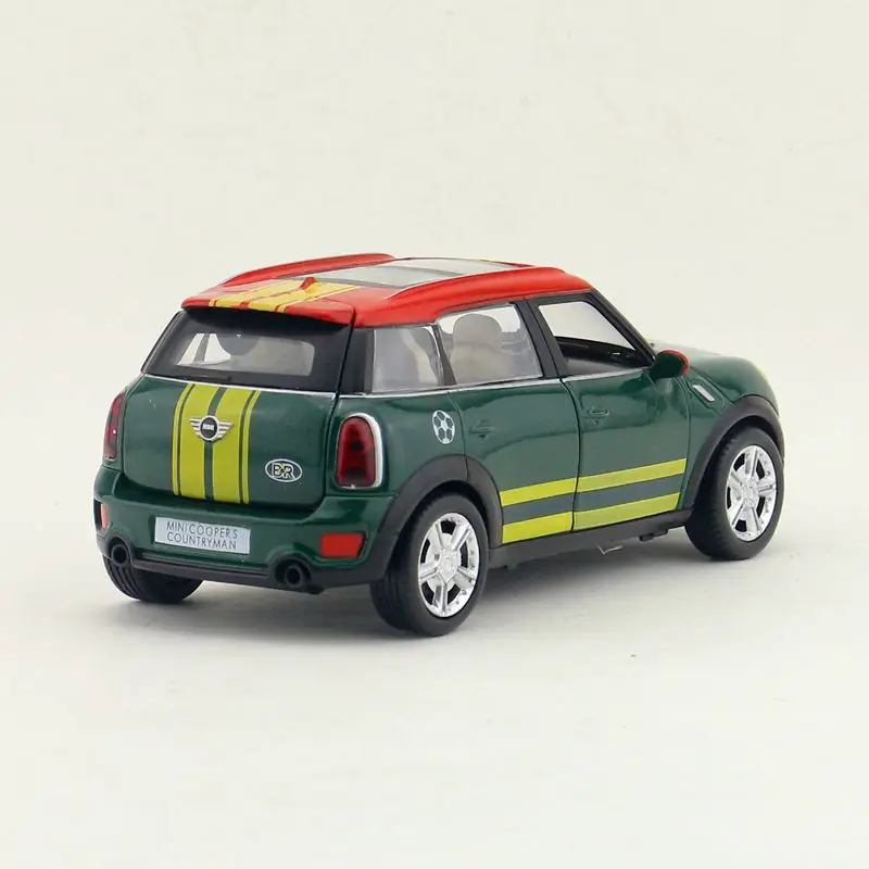 /Литье под давлением модель игрушки/1:28 Масштаб/мини Cooper S Countryman автомобиль/оттяните назад/звук и свет автомобиля/Набор для обучения/подарок