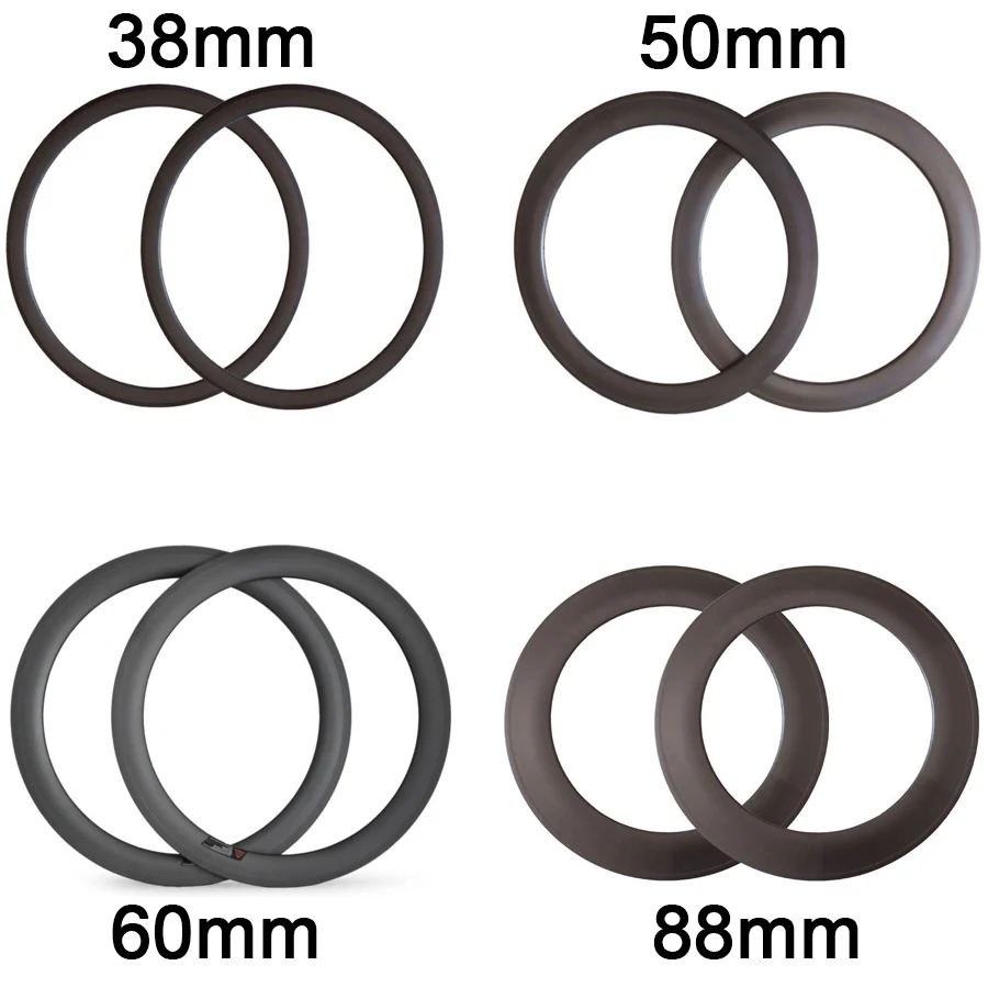 OZUZ Powerway R13 керамический подшипник ступицы шоссейные велосипедные колеса 38 50 88