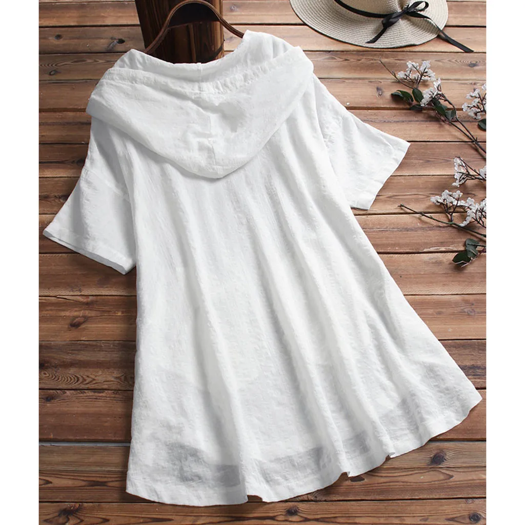 Женские блузки с круглым вырезом и коротким рукавом повседневные женские в