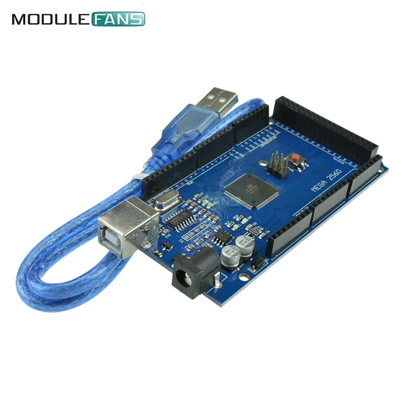 Плата Mega2560 R3 ATMEGA2560 для Arduino совместимая с фотоэлементами CH340G CH340 ATMEGA 2560 |