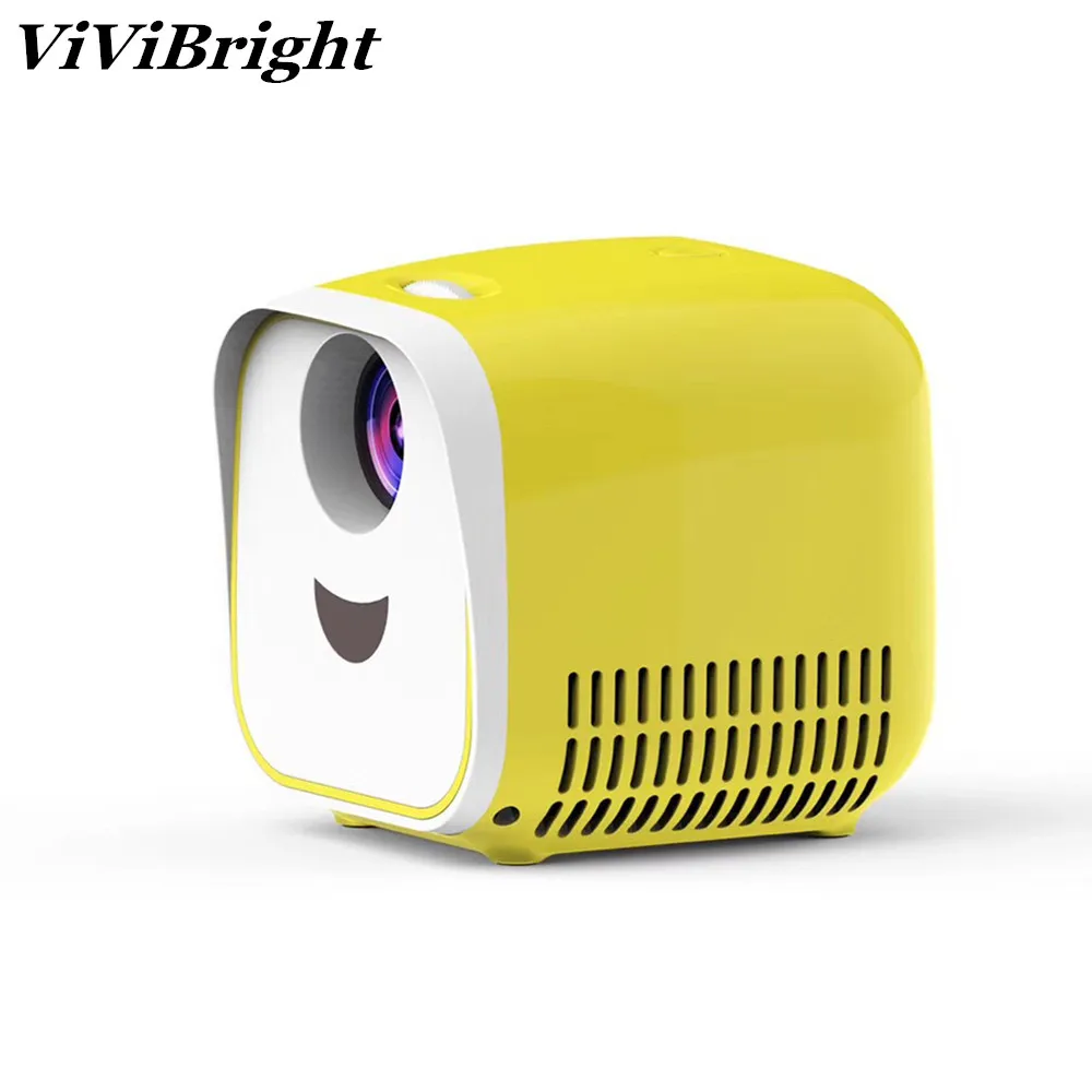 Яркий детский мини проектор VIVI L1 Full HD 1080P для раннего развития детей