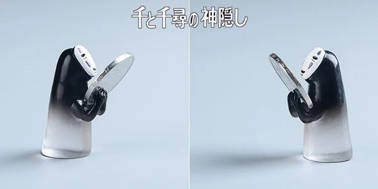 Тихиро миядзаки Хаяо Унесенные Призраками Фигурку Studio Ghibli Аниме Смолы Figuras Kaonashi Chihiros Парилки Мини-Детские Игрушки