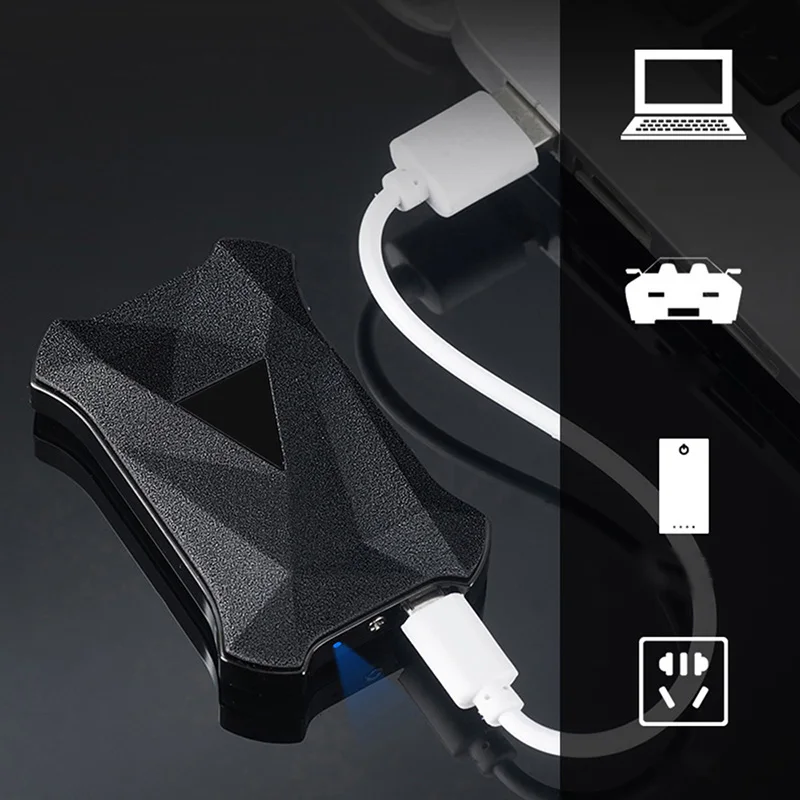 Gerui JL-849V USB электронная прикуривателя Металл ветрозащитный Перезаряжаемые легче
