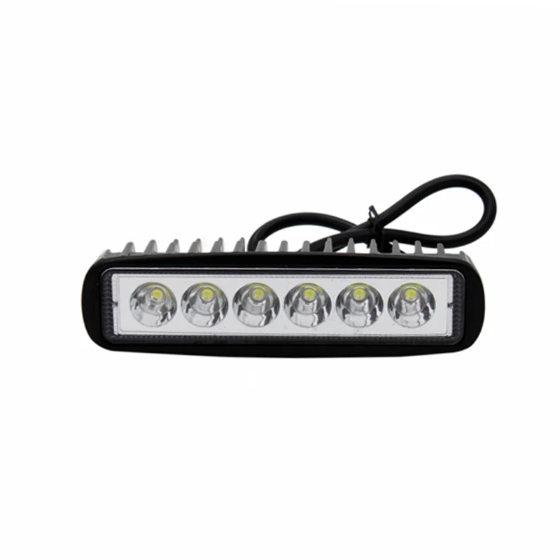 2 шт./пара SUNKIA 6 дюймов 18 Вт светодиодный рабочий светильник бар 12V внешний фары автомобиля Тюнинг Offroad 4x4 ATV грузовик Габаритные огни