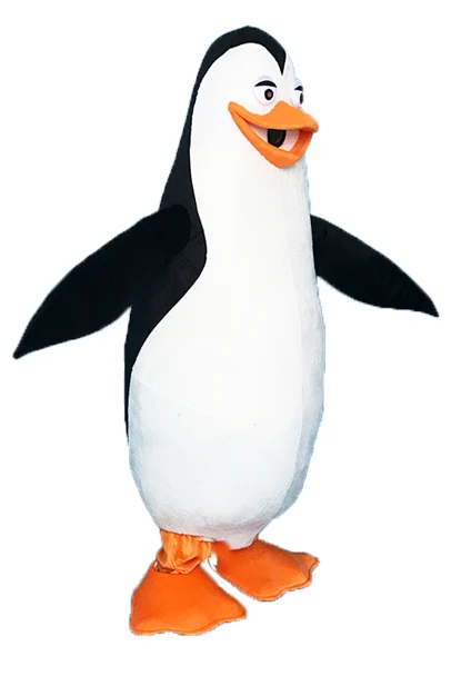 Мадагаскарский Пингвин костюм талисман Зебра река лошадь бегемот льв