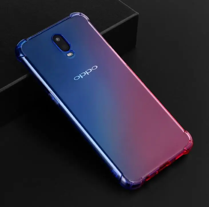 Для OPPO R17 чехол силиконовый ударопрочный защита подушка безопасности Цвет Мягкий