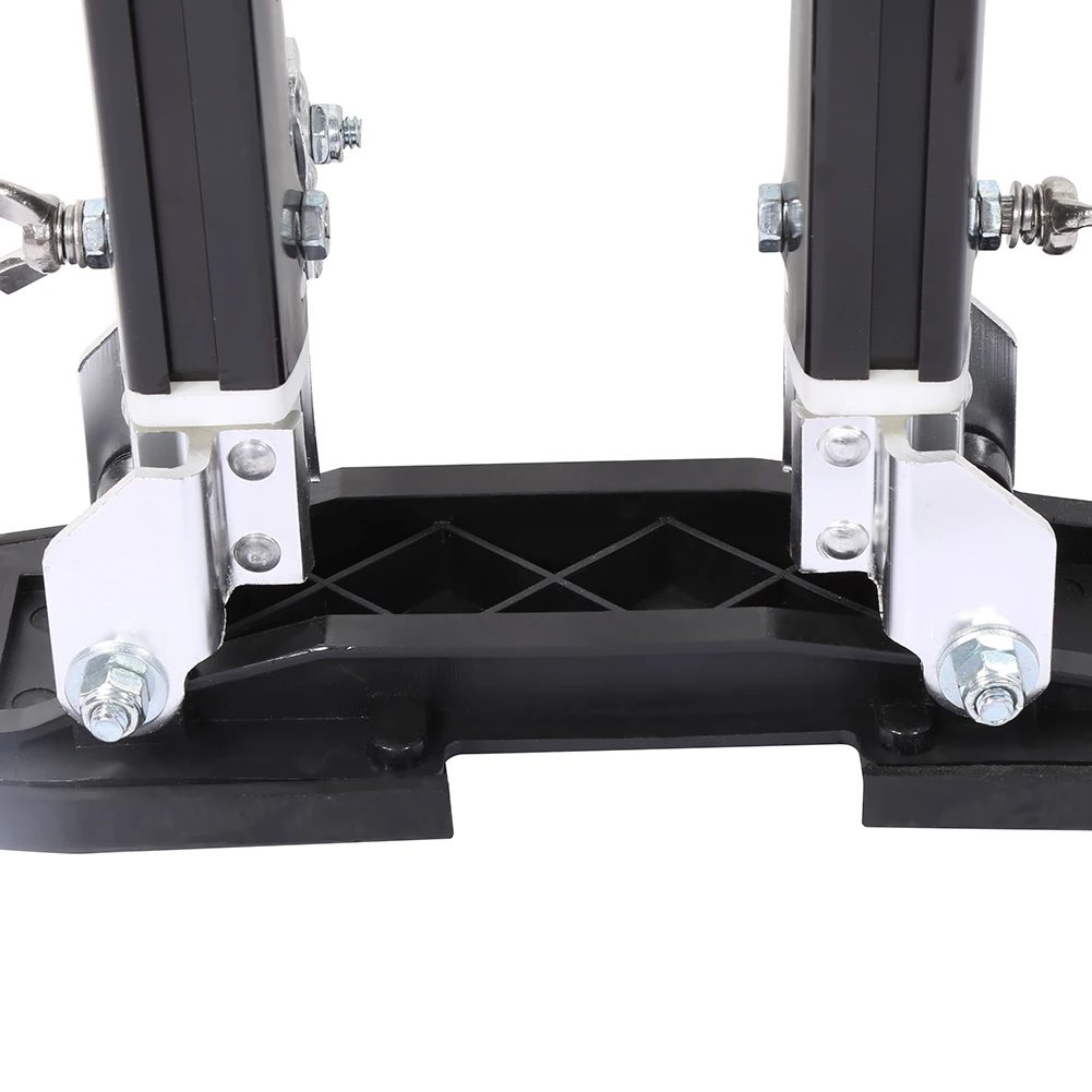 18-30inch Drywall Stilt Aluminum Alloy Professional Adjustable Drywall Plastering Stilts Painter Tool Black Color