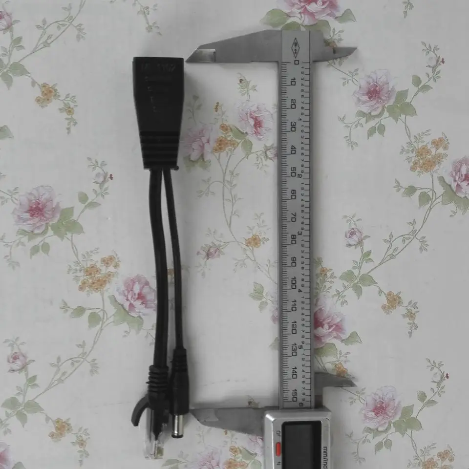 POE Splitter инжектор питание Модуль 12 48 В клейкие ленты экранированный кабель адаптер
