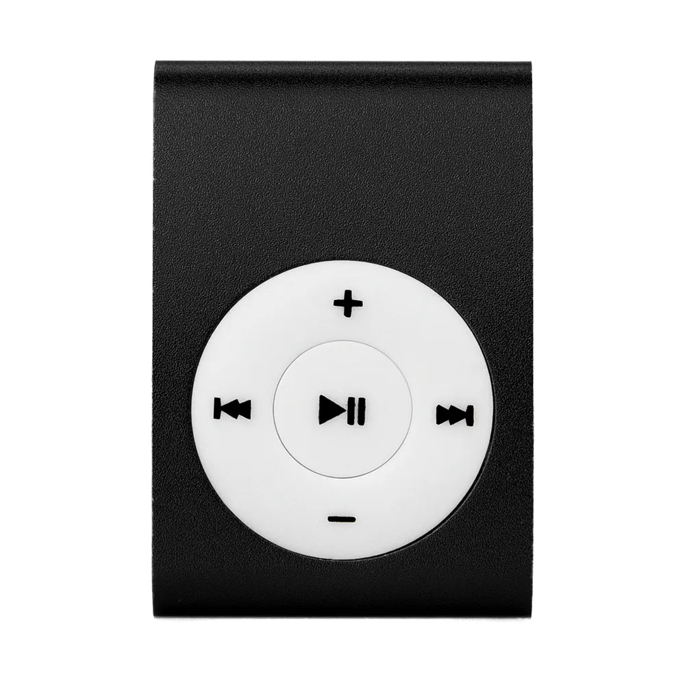 Мини USB Клип MP3 плеер ЖК-экран Поддержка 32 ГБ Micro SD TF карта металлический материал c0606