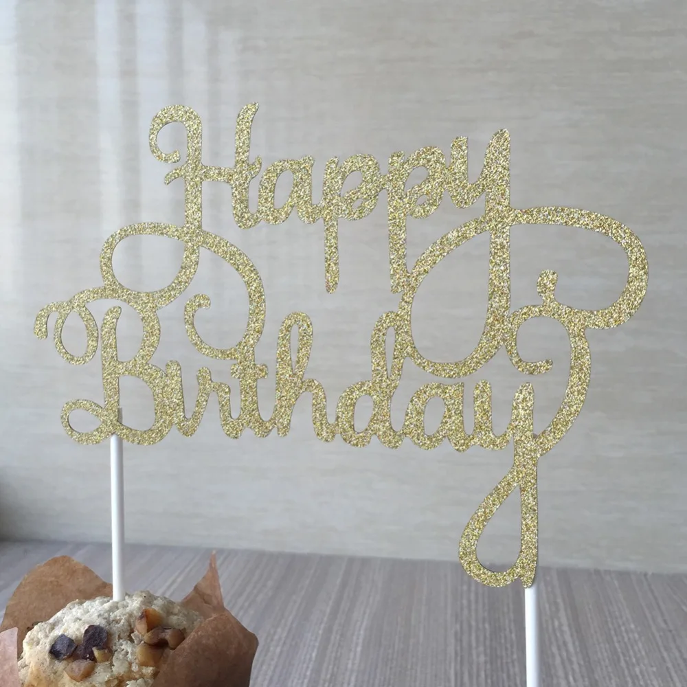 Набор блестящих топперов для кексов 12 шт./лот | Дом и сад