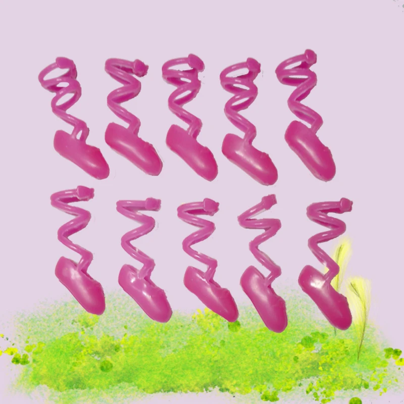 100 пар/лот оптовая продажа балетки туфли с открытым носком для куклы Барби разные