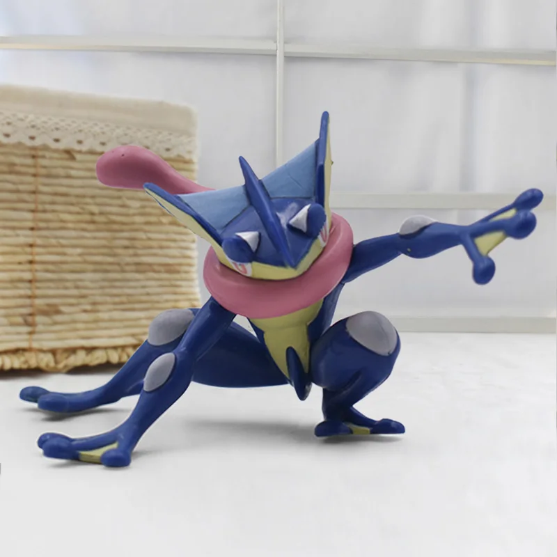 Аниме мультфильм Greninja ПВХ Фигурки игрушки Детская Коллекция Модель игрушки подарок 3-5 см