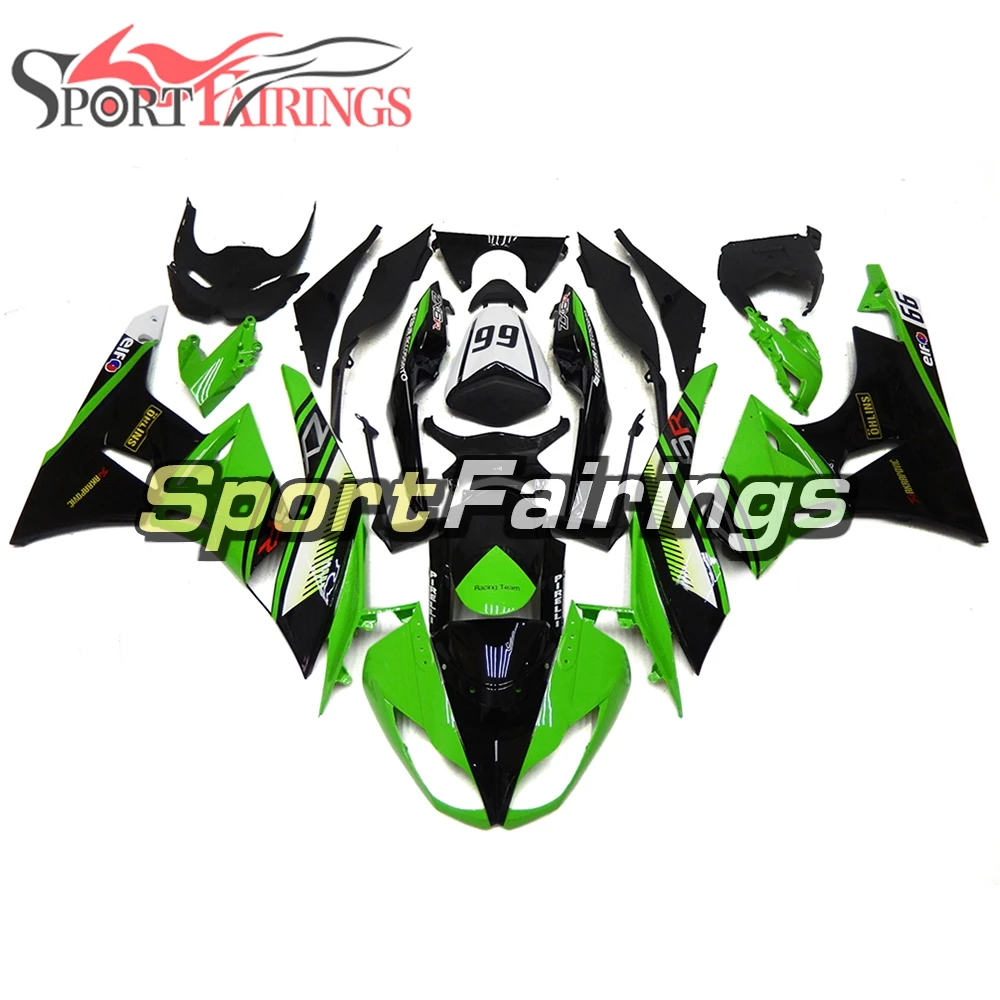 

Fairings For Kawasaki ZX6R ZX-6R 636 2009 2010 2011 2012 Year 09-12 Sportbike ABS Motorcycle Fairing Kit Bodywork Dark Green New