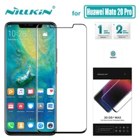 huawei mate 20 pro glass 3d ds max full cover tempered glass screen protector 9d round edge for huawei mate 20 pro nilkin glass