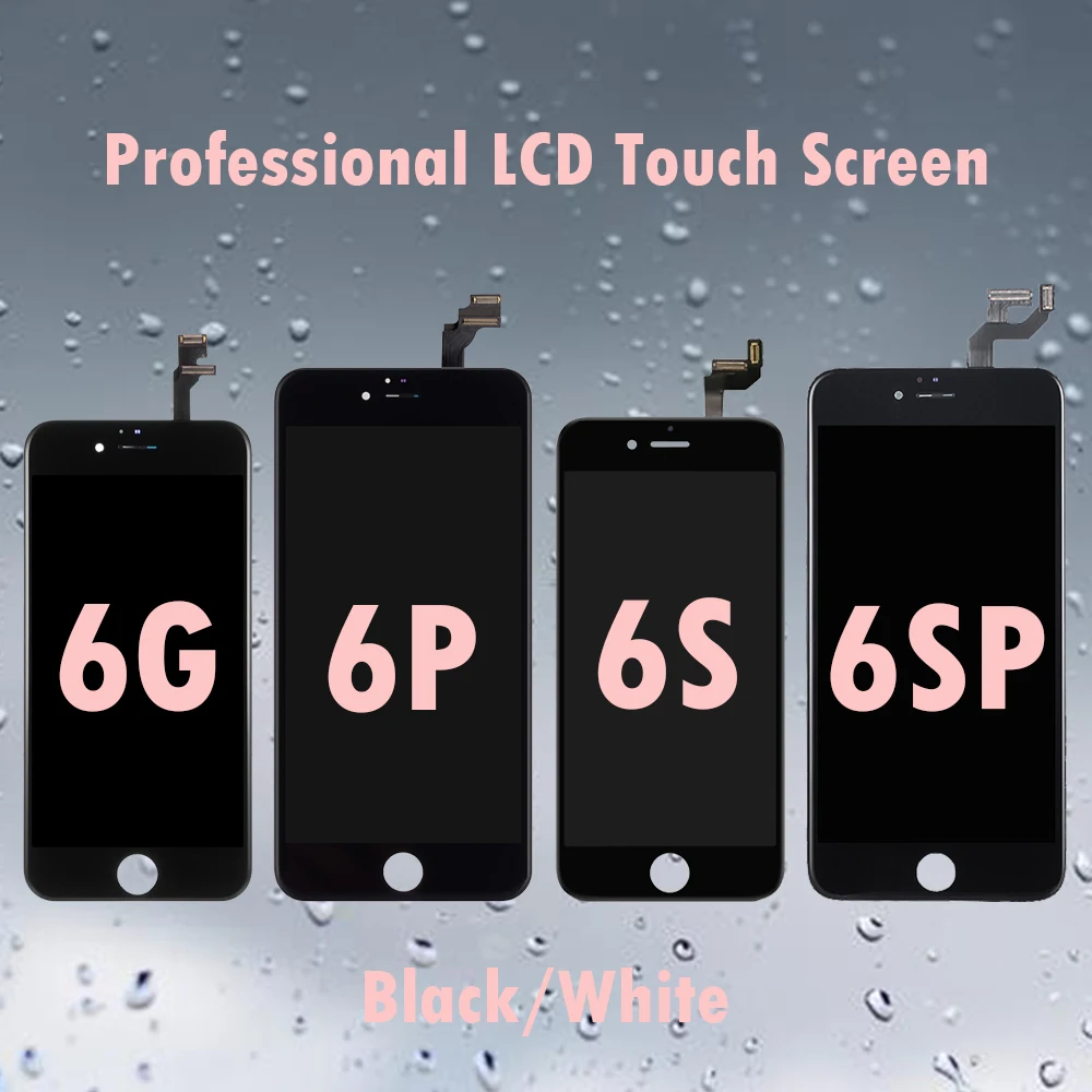 ЖК дисплей для Apple iPhone 6 6G P S 6SP Plus сенсорный экран дигитайзер дисплея стекло Замена