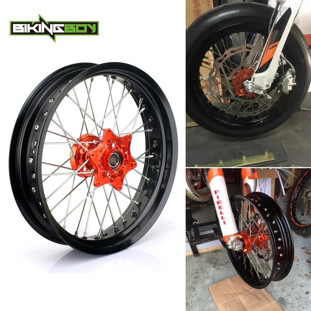 Комплект ступицы для переднего колеса BIKINGBOY набор ступиц KTM SX 125 150 250 F 1 350 450 XC 300 17 21