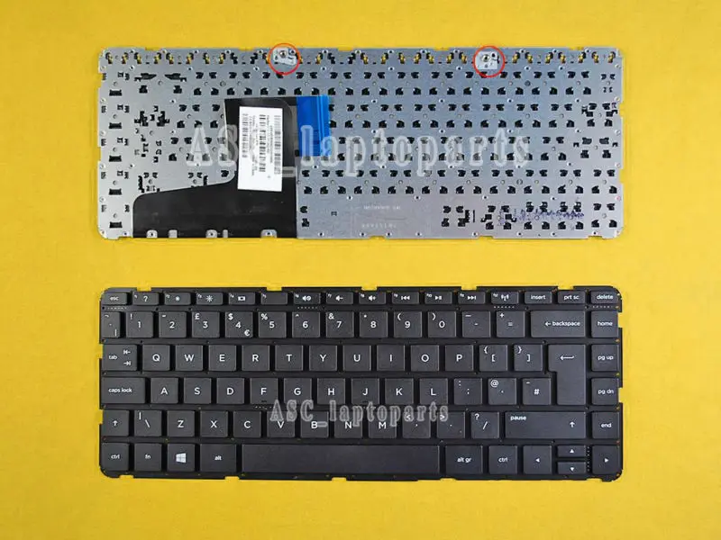 

Новая Стандартная клавиатура для ноутбука HP Pavilion 14-r 14-d 14-d000 14-r000, черная, без рамки, для WIN8