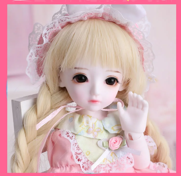 

1/6 scale nude BJD kid girl YOSD Joint doll Resin figure model toy gift,not include clothes,shoes,wig and other accessories 2790