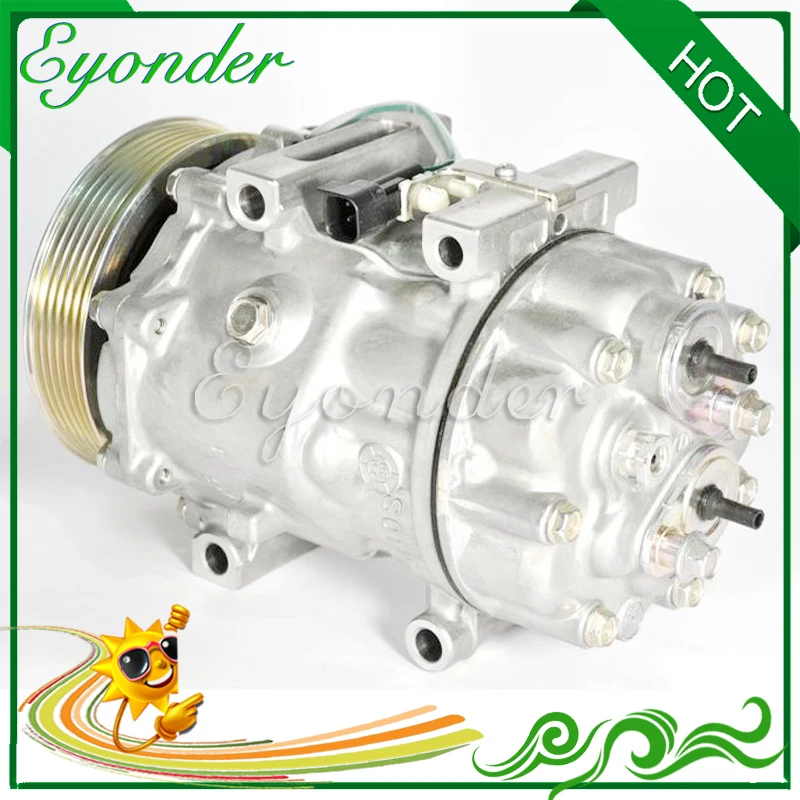 A/C AC компрессор охлаждения системы кондиционирования Pump 7V16 для Volvo S40 II V50 C70 C30 2 0