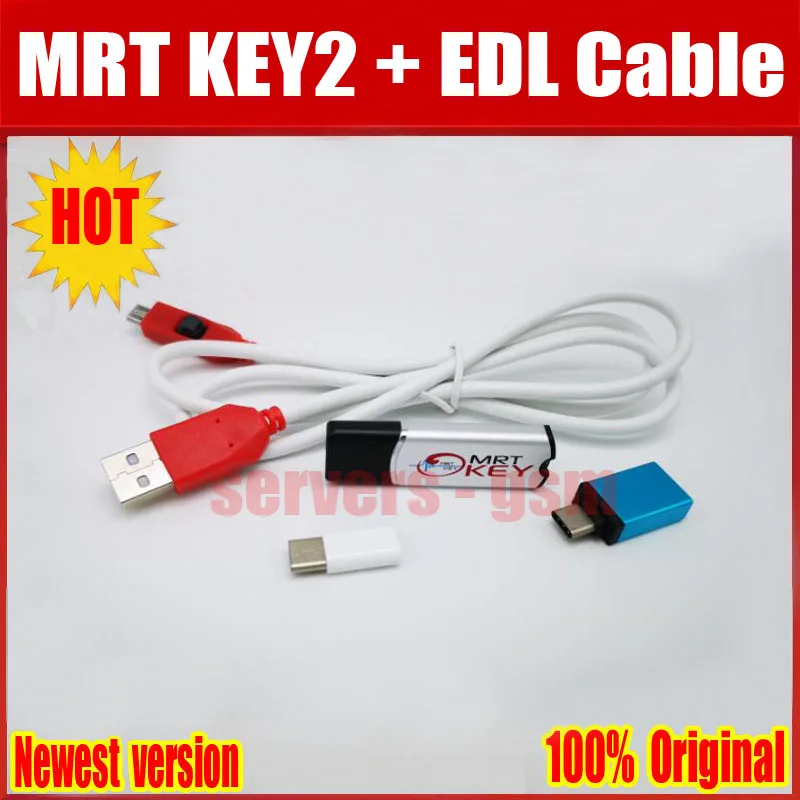 Новейший оригинальный ключ MRT + для кабеля EDL и Micro USB адаптера Type-C | Мобильные