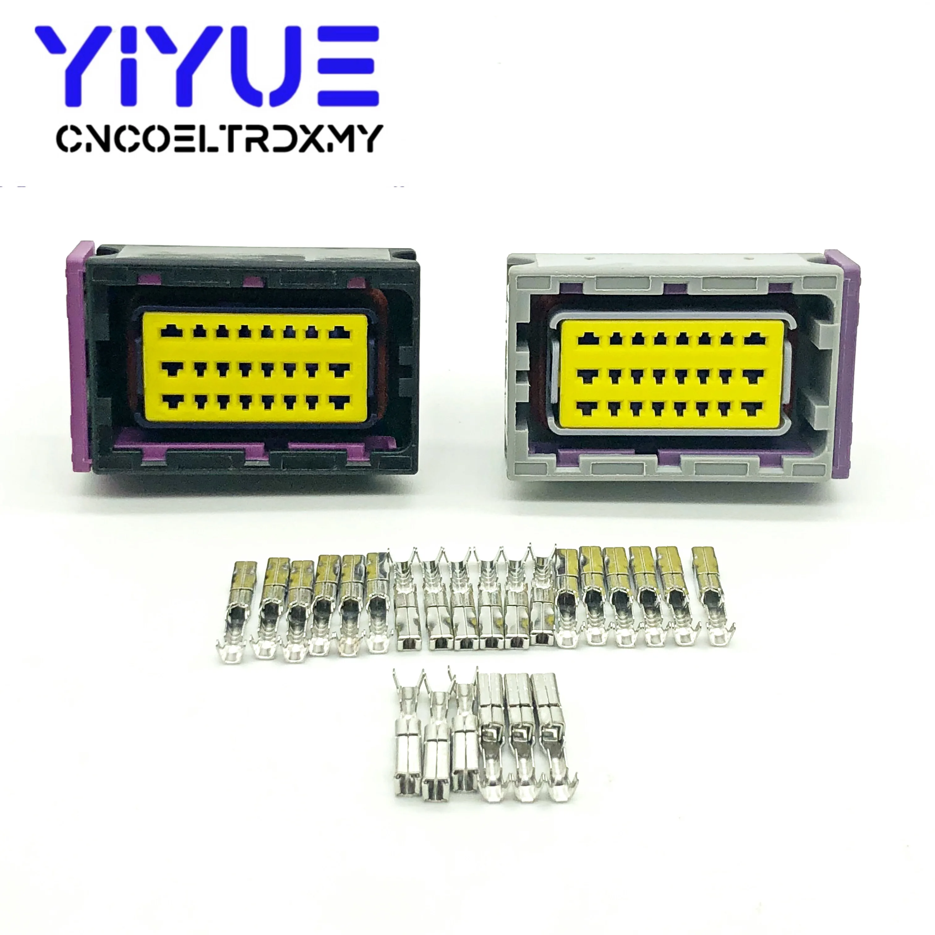 

1 Set FCI ECU Connector 24 Pin 24 Way Female Housing Sealed Plug Socket connectors 211PC249S8005