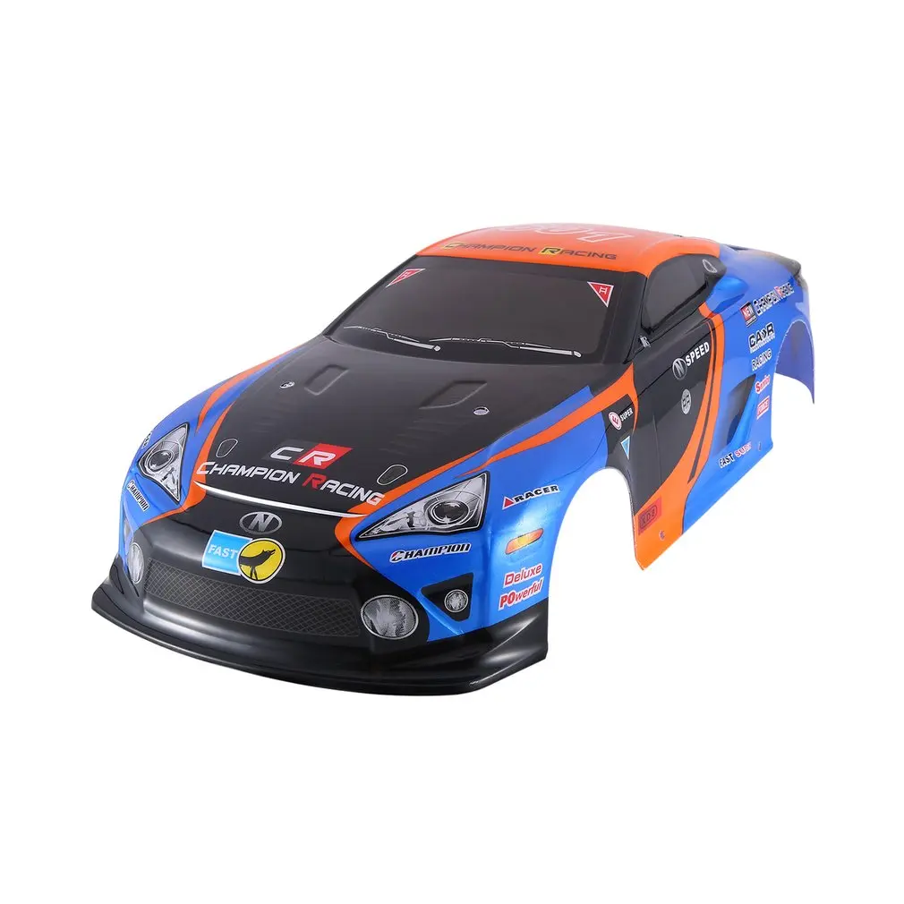 J601-9 1/10 RC автомобильный Корпус Корпуса для J601-7 1:10 для гоночного автомобиля плоский спортивный Дрифт автомобиль RTR игрушки запчасти Muitlcolors - Цвет: J601-9