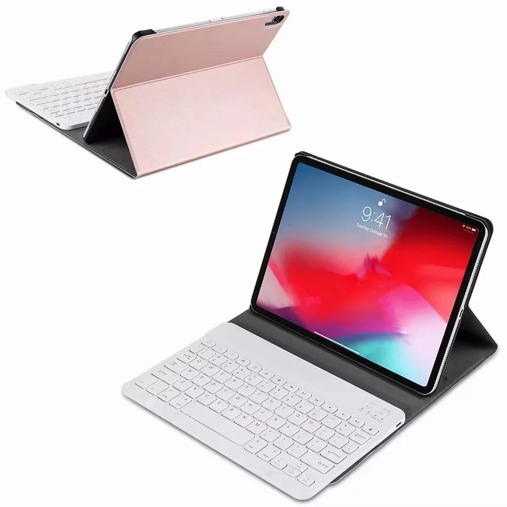 Тонкий кожаный чехол для iPad Pro 11 '&#x272018 с Bluetooth клавиатурой 30 | Компьютеры и офис