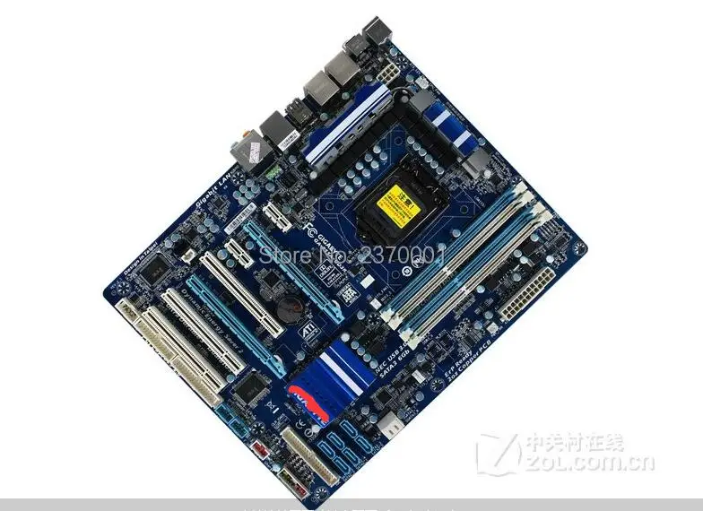 Оригинал материнская плата для Gigabyte GA-P55A-UD3R LGA 1156 DDR3 16 ГБ Для I5 I7 CPU P55A-UD3R P55 Desktop