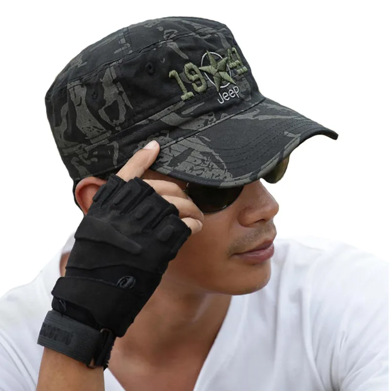 Кепки мужские камуфляжные армейские военные тактические головные уборы для