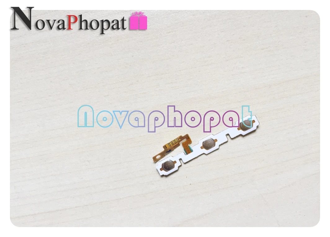Novaphopat 10 шт./лот для Alcatel Pixi 4 Vibe OT4034 4034 4034A 4034D кнопка включения/выключения громкости