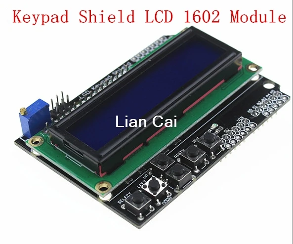 ЖК экран с клавиатурой для Arduino ATMEGA328 ATMEGA2560 raspberry pi UNO синий 1 шт.|display for arduino|display
